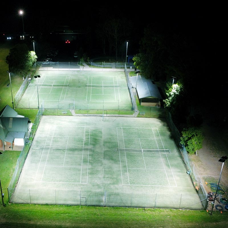 Berry Tennis Photo Lighting Upgrade