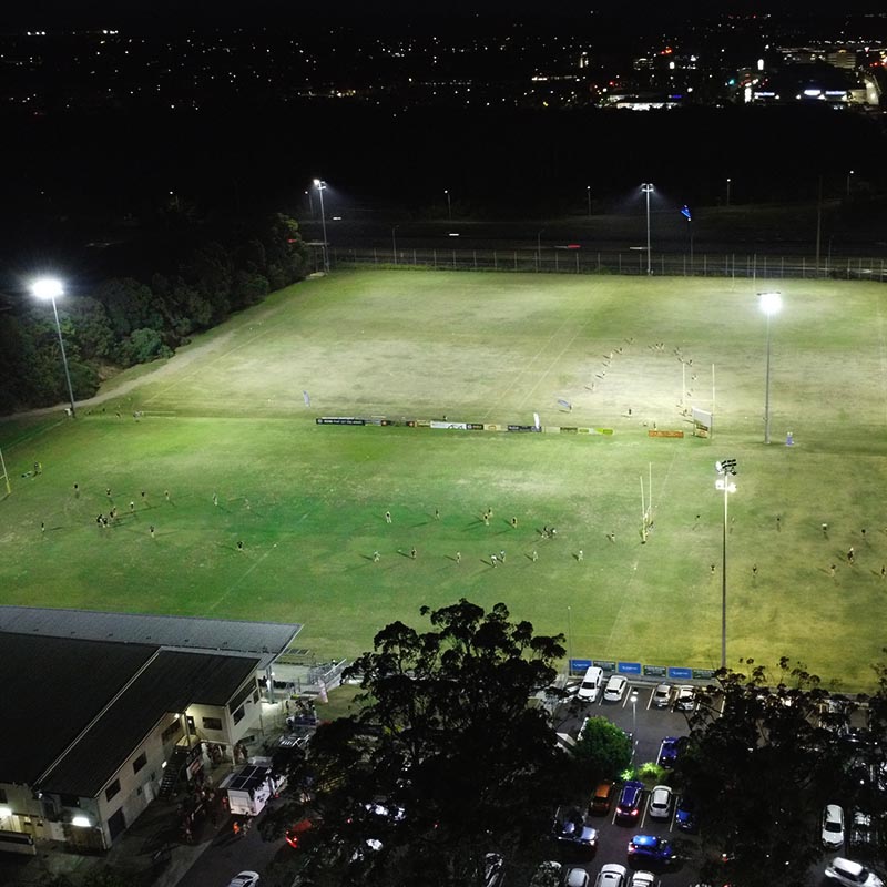 Maroochydore Junior Rugby League​ Sports Lights