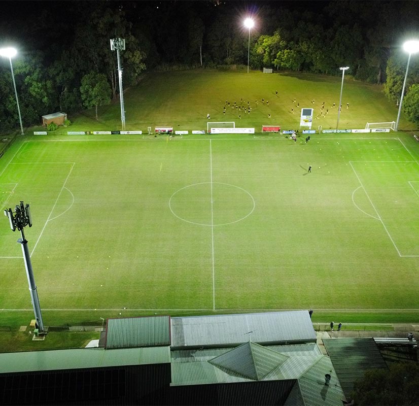 Moreton Bay United Football Club Lighting Upgrade​