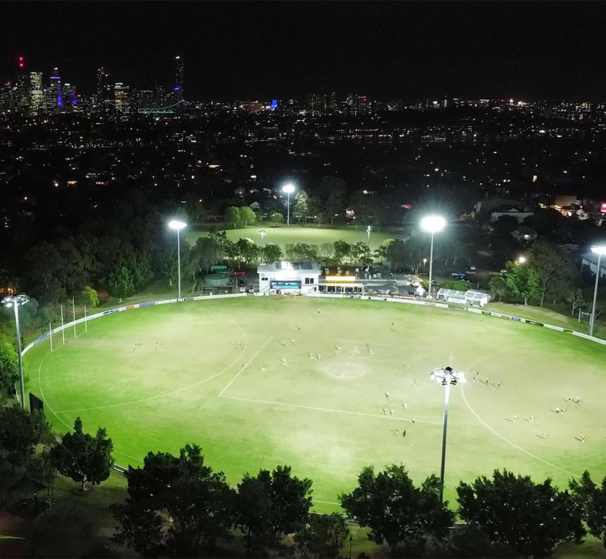Morningside Australian Football Club Lighting Upgrade​