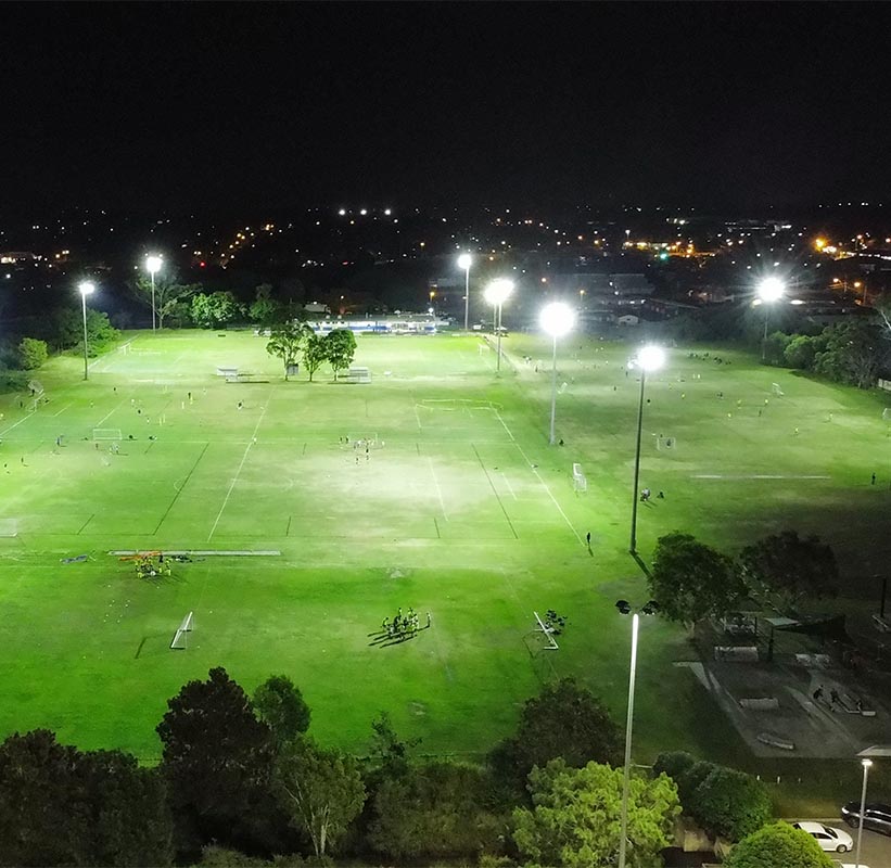 North Star Football Club Lighting